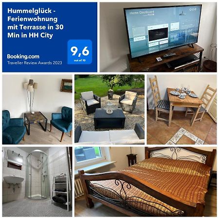 Hummelglueck - Ferienwohnung Mit Terrasse In 30 Min In Hh City Bendestorf Luaran gambar